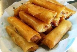 春卷吃哈密瓜,跨界美食新体验