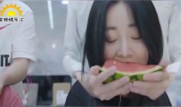 吃瓜比赛黑衣美女,瓜界新秀的惊艳表现