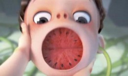 宝宝吃瓜吃的时候吐了