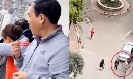 男子阳台吃瓜结局,男子意外收获幸福人生